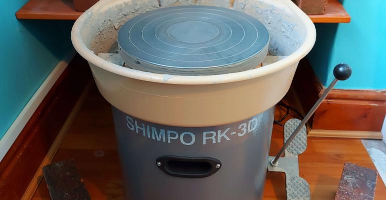 Shimpo RK-3D potter's wheel review